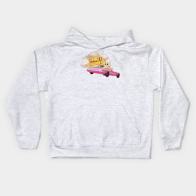 Cat and Moon Kids Hoodie by VelvepeachShop